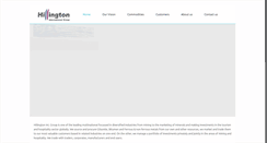Desktop Screenshot of hillingtongroup.com